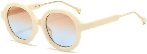 Женские солнцезащитные очки в стиле панк 2027 года, круглые, с градиентным переходом цвета, ретро-очки для женщин, защита от ультрафиолета UV400 MTZJH, 1
Женские солнцезащитные очки в стиле панк 2027 года, круглые, с градиентным переходом цвета, ретро-очки для женщин, защита от ультрафиолета UV400 MTZJH, 1