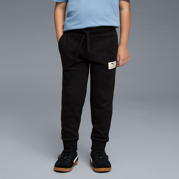 Флисовые спортивные брюки с низкой посадкой для больших детей Class Pack Puma, черный
Флисовые спортивные брюки с низкой посадкой для больших детей Class Pack Puma, черный