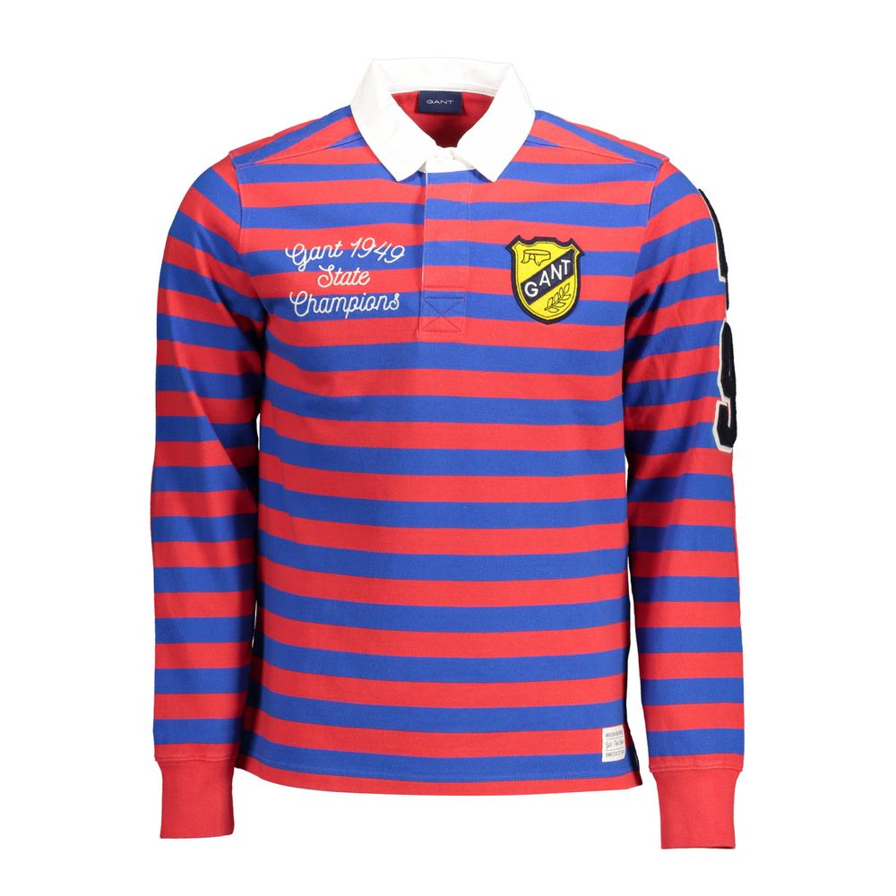 Красная хлопковая рубашка-поло Gant, красный
Красная хлопковая рубашка-поло Gant, красный