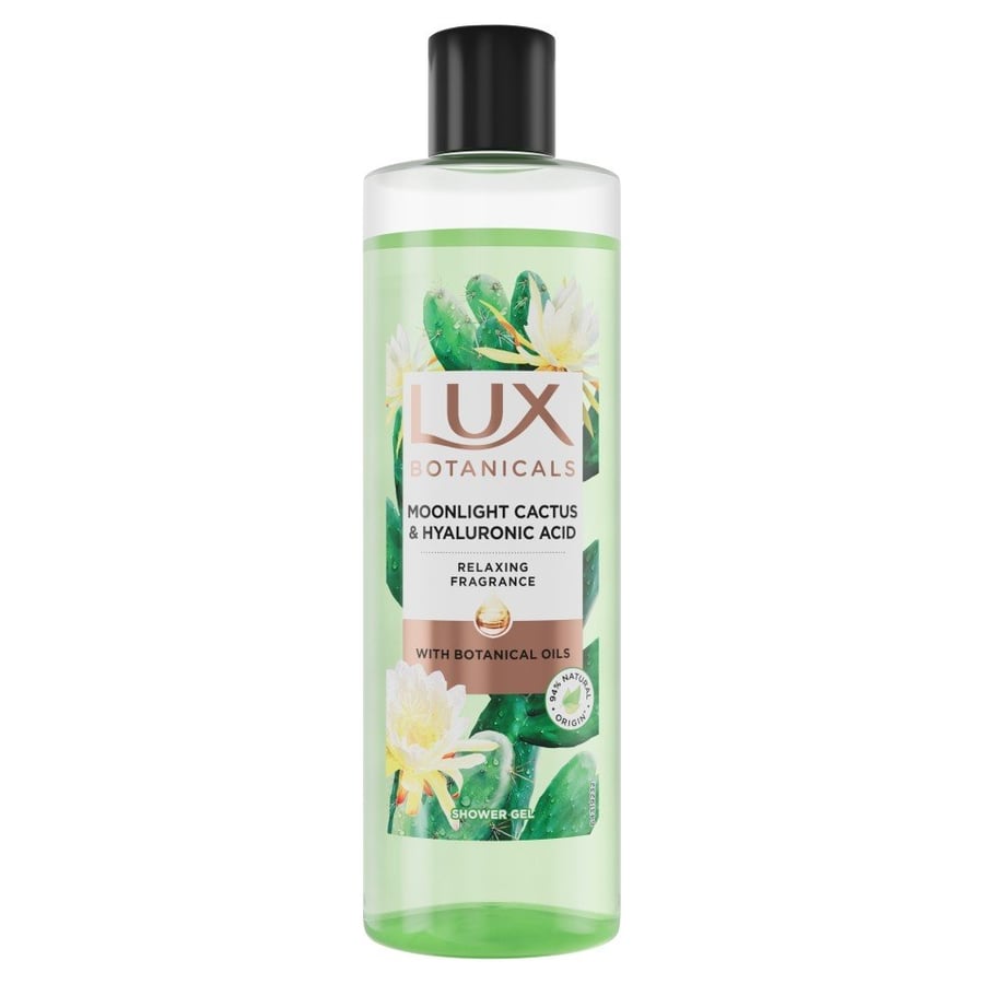 Гель для душа Lux Botanicals «Лунный свет кактуса и гиалуроновая кислота» 480 мл UNILEVER
Гель для душа Lux Botanicals «Лунный свет кактуса и гиалуроновая кислота» 480 мл UNILEVER