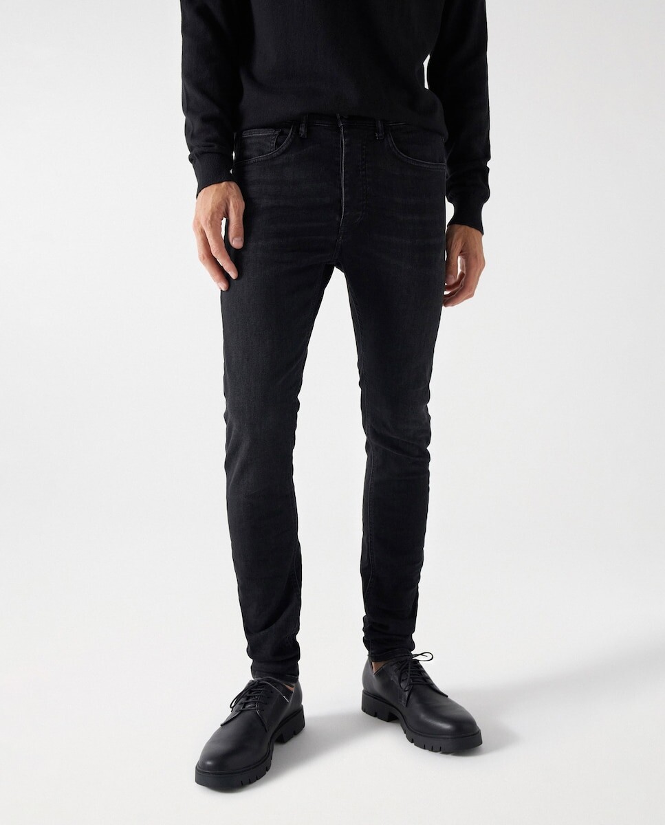 Узкие мужские джинсы черного цвета Salsa Jeans, черный
Узкие мужские джинсы черного цвета Salsa Jeans, черный
