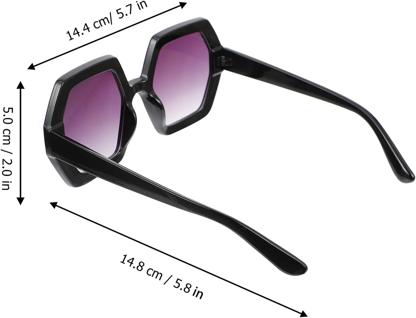 Солнцезащитные очки в многоугольной черной оправе с двойными серыми линзами для женщин, модные очки для вечеринок, защита от УФ-излучения, стильные аксессуары Abaodam
Солнцезащитные очки в многоугольной черной оправе с двойными серыми линзами для женщин, модные очки для вечеринок, защита от УФ-излучения, стильные аксессуары Abaodam