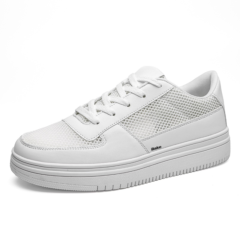 Нескользящие, износостойкие, дышащие низкие мужские кроссовки для скейтбординга BAKE, White
Нескользящие, износостойкие, дышащие низкие мужские кроссовки для скейтбординга BAKE, White