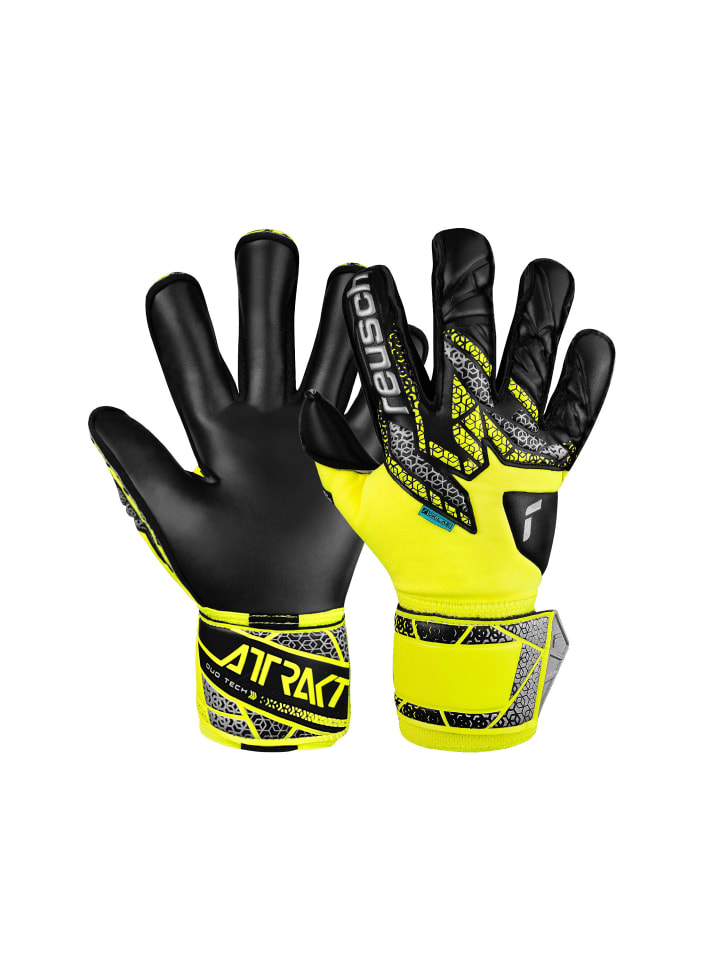 Reusch Вратарские перчатки Attrakt Duo Evolution, модель 2025 года, цвета: желтый/серебристый/черный
Reusch Вратарские перчатки Attrakt Duo Evolution, модель 2025 года, цвета: желтый/серебристый/черный