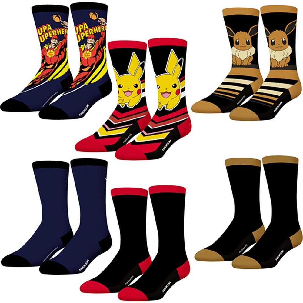 Носки Freegun Varied 6 шт, разноцветный
Носки Freegun Varied 6 шт, разноцветный