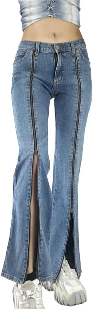 Женские джинсы с высокой талией и молнией Bootcut cffvdiz
Женские джинсы с высокой талией и молнией Bootcut cffvdiz