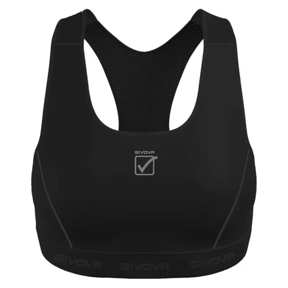 Спортивный топ Givova Elastic Band high support, черный
Спортивный топ Givova Elastic Band high support, черный