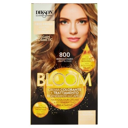 Bloom Cream Color 800 Светло-русый, Dikson
Bloom Cream Color 800 Светло-русый, Dikson