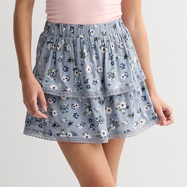 Юбка-мини с ярусами Juniors So, Navy Floral
Юбка-мини с ярусами Juniors So, Navy Floral