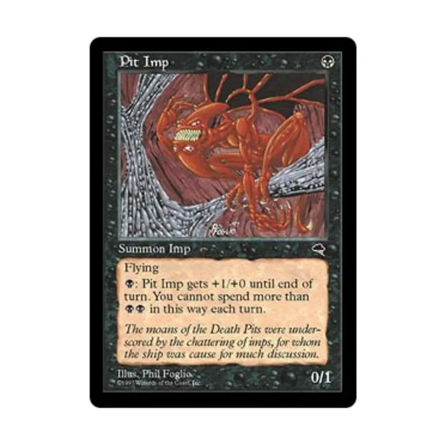 CCG Пит-Имп (С), MTG - Tempest
CCG Пит-Имп (С), MTG - Tempest