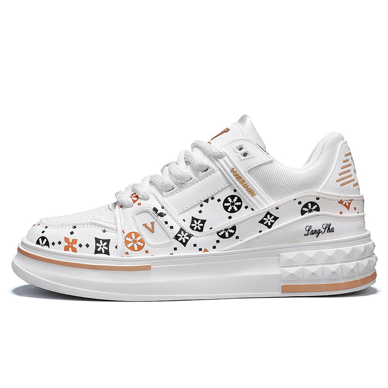 Нескользящие низкие кроссовки для скейтбординга для мужчин Lanza, White
Нескользящие низкие кроссовки для скейтбординга для мужчин Lanza, White