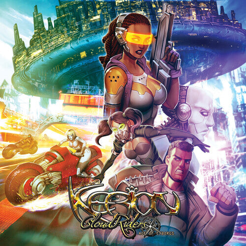 CD диск Kerion: Cloudriders: Age of Cyborgs 
CD диск Kerion: Cloudriders: Age of Cyborgs
