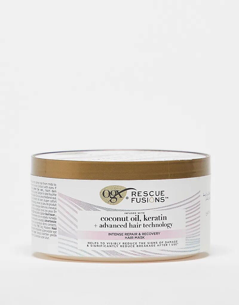 Маска для волос OGX Rescue Fusions Intense Repair & Recovery, 285 мл
Маска для волос OGX Rescue Fusions Intense Repair & Recovery, 285 мл