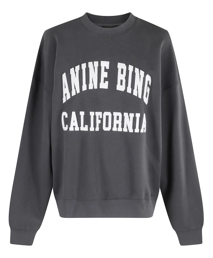 Черная толстовка Miles с аппликацией в виде логотипа. Anine Bing, черный
Черная толстовка Miles с аппликацией в виде логотипа. Anine Bing, черный