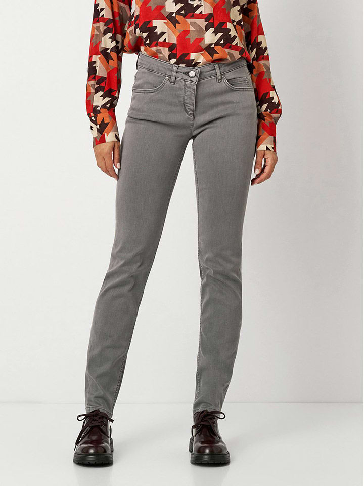 Джинсы "Perfect Shape" - облегающие - серые Toni
Джинсы "Perfect Shape" - облегающие - серые Toni