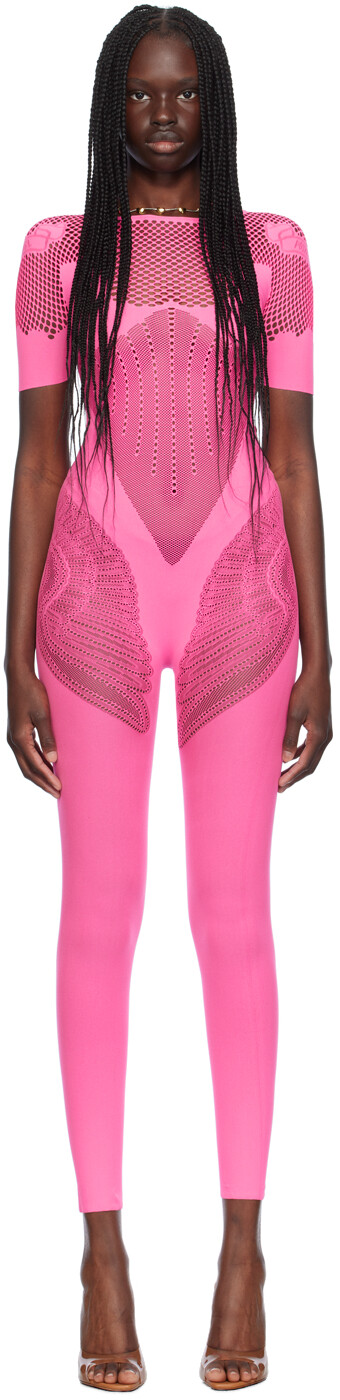 Полупрозрачный комбинезон Poster Girl, розовый
Полупрозрачный комбинезон Poster Girl, розовый