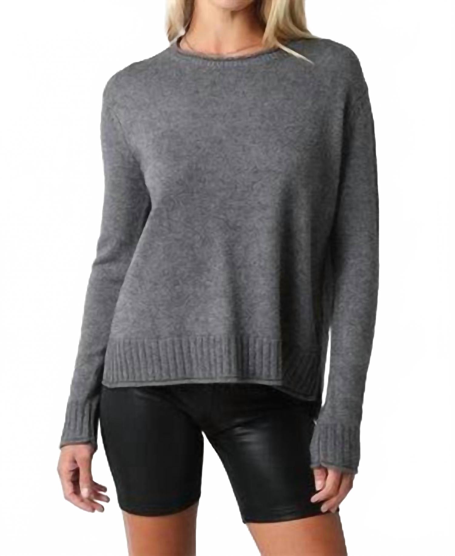 Серый свитер с длинным рукавом Leeve OLIVACEOUS
Серый свитер с длинным рукавом Leeve OLIVACEOUS