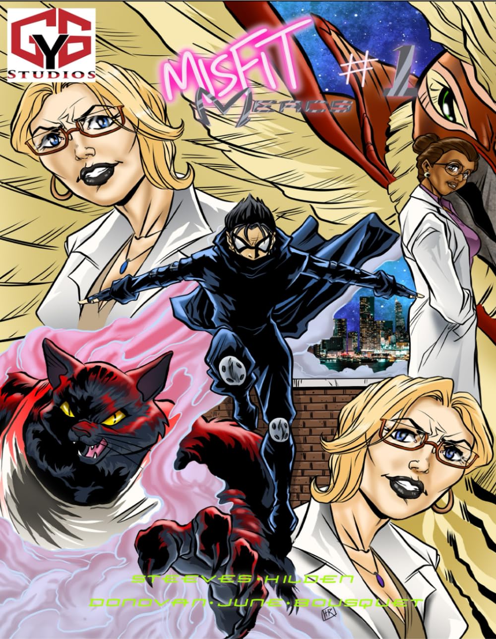 MISFIT MERCS #1 (Independently published)
MISFIT MERCS #1 (Independently published)