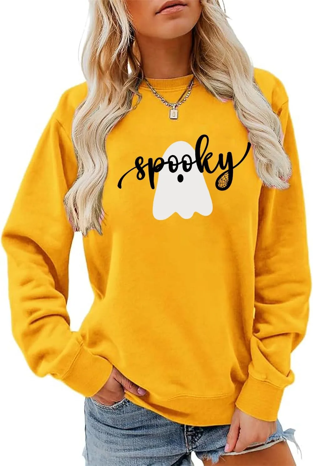 Свитшут Cute Spooky с принтом Boo BTGRL
Свитшут Cute Spooky с принтом Boo BTGRL