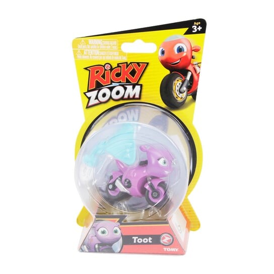 Рики Зум, персонаж из мультфильма «Мотоцикл Тут» Ricky Zoom 
Рики Зум, персонаж из мультфильма «Мотоцикл Тут» Ricky Zoom