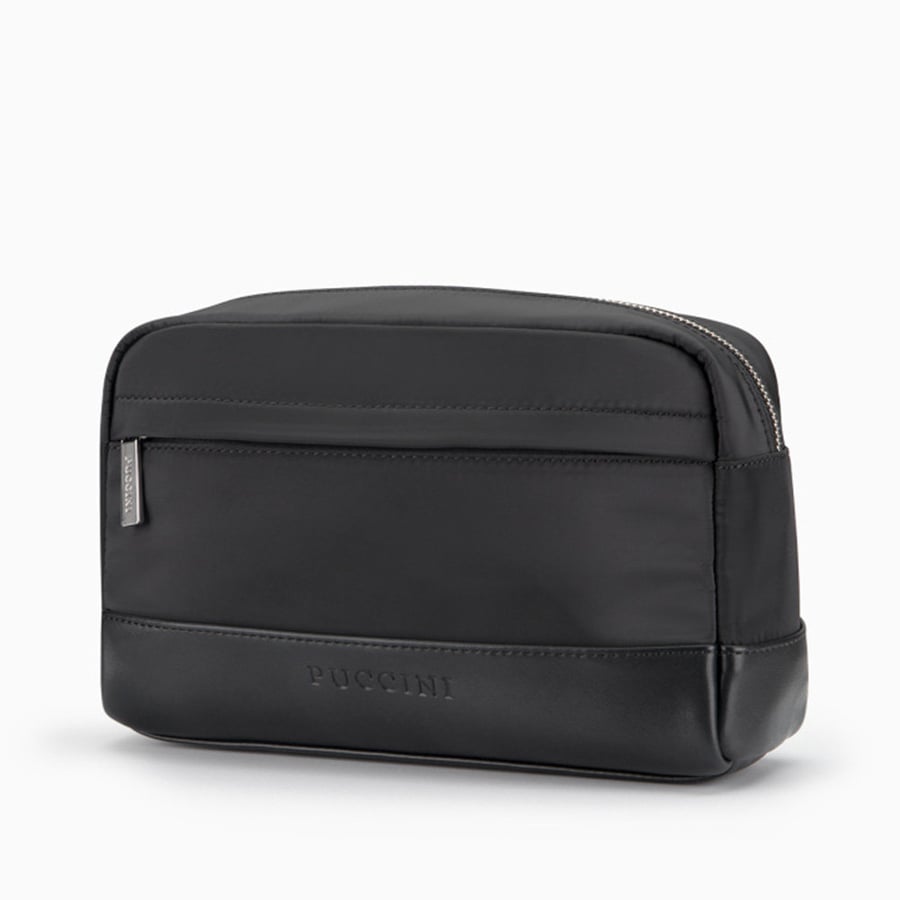 Мужская дорожная косметичка большой вместимости из нейлона PUCCINI черного цвета QML005-1
Мужская дорожная косметичка большой вместимости из нейлона PUCCINI черного цвета QML005-1