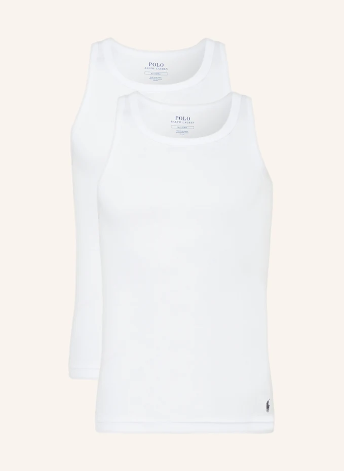 В упаковке 2 майки Polo Ralph Lauren, белый
В упаковке 2 майки Polo Ralph Lauren, белый