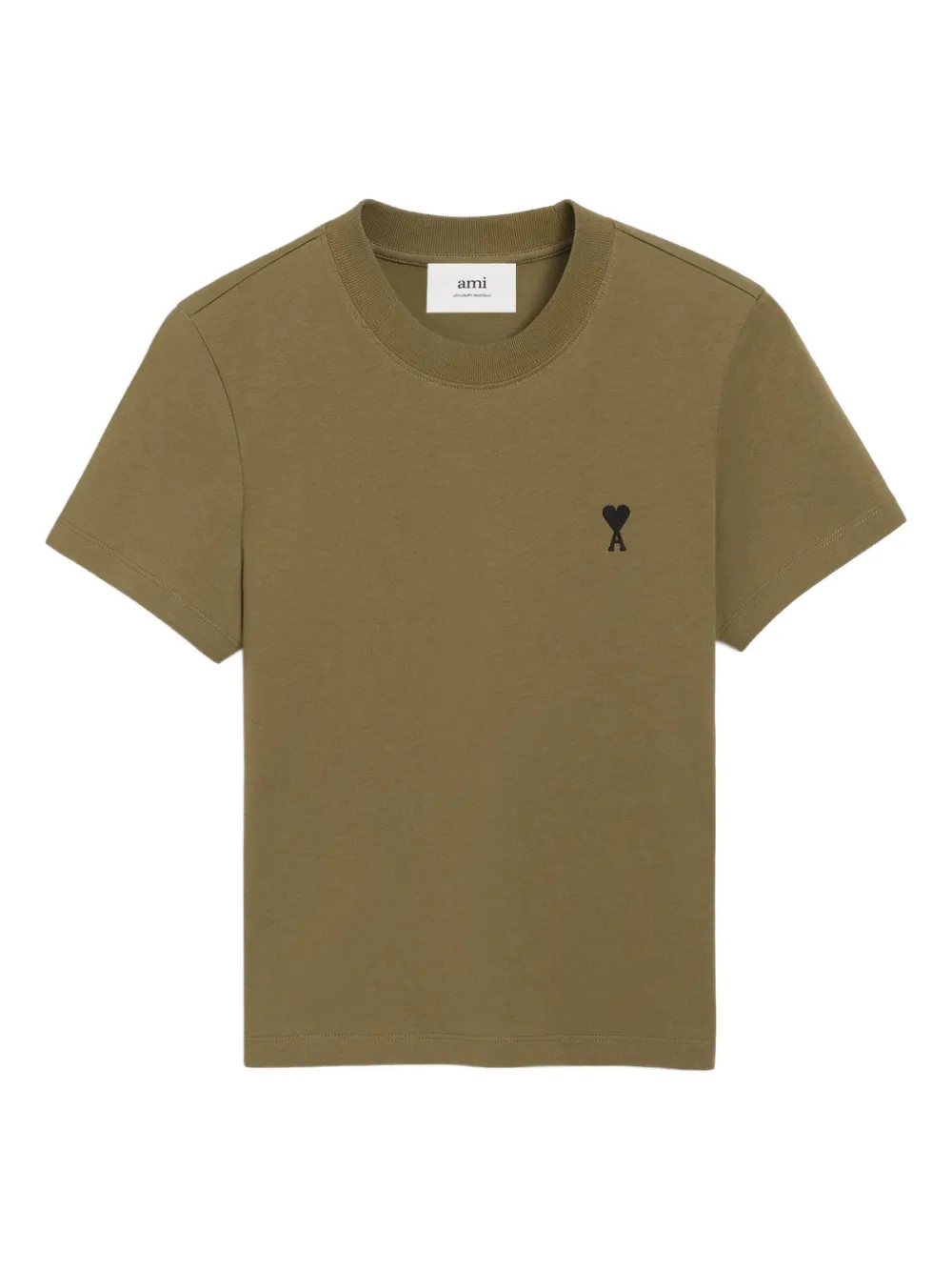 Футболка с круглым вырезом и коротким рукавом бронзовая Ami Paris
Футболка с круглым вырезом и коротким рукавом бронзовая Ami Paris