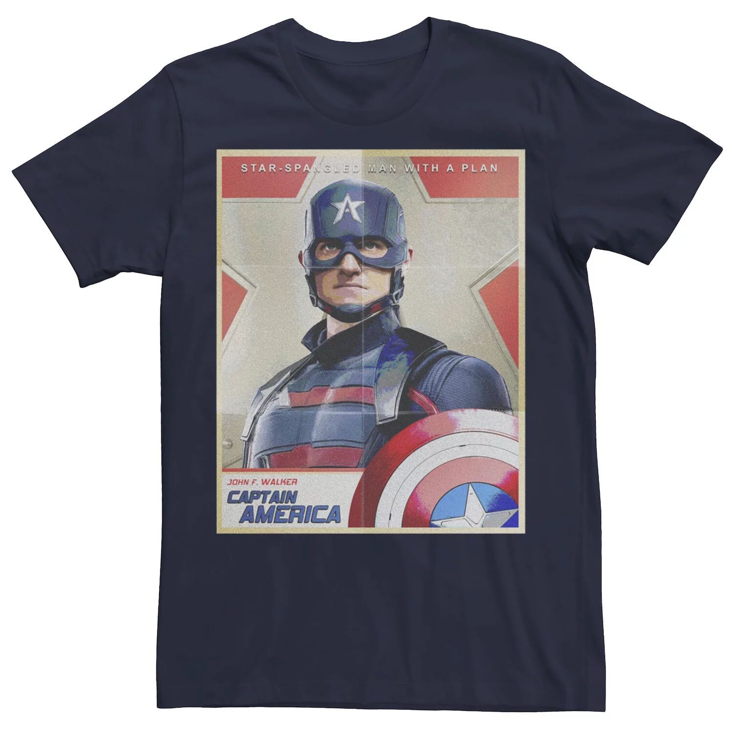 Мужская футболка Marvel Falcon Winter Soldier Captain America Man с планом Licensed Character
Мужская футболка Marvel Falcon Winter Soldier Captain America Man с планом Licensed Character