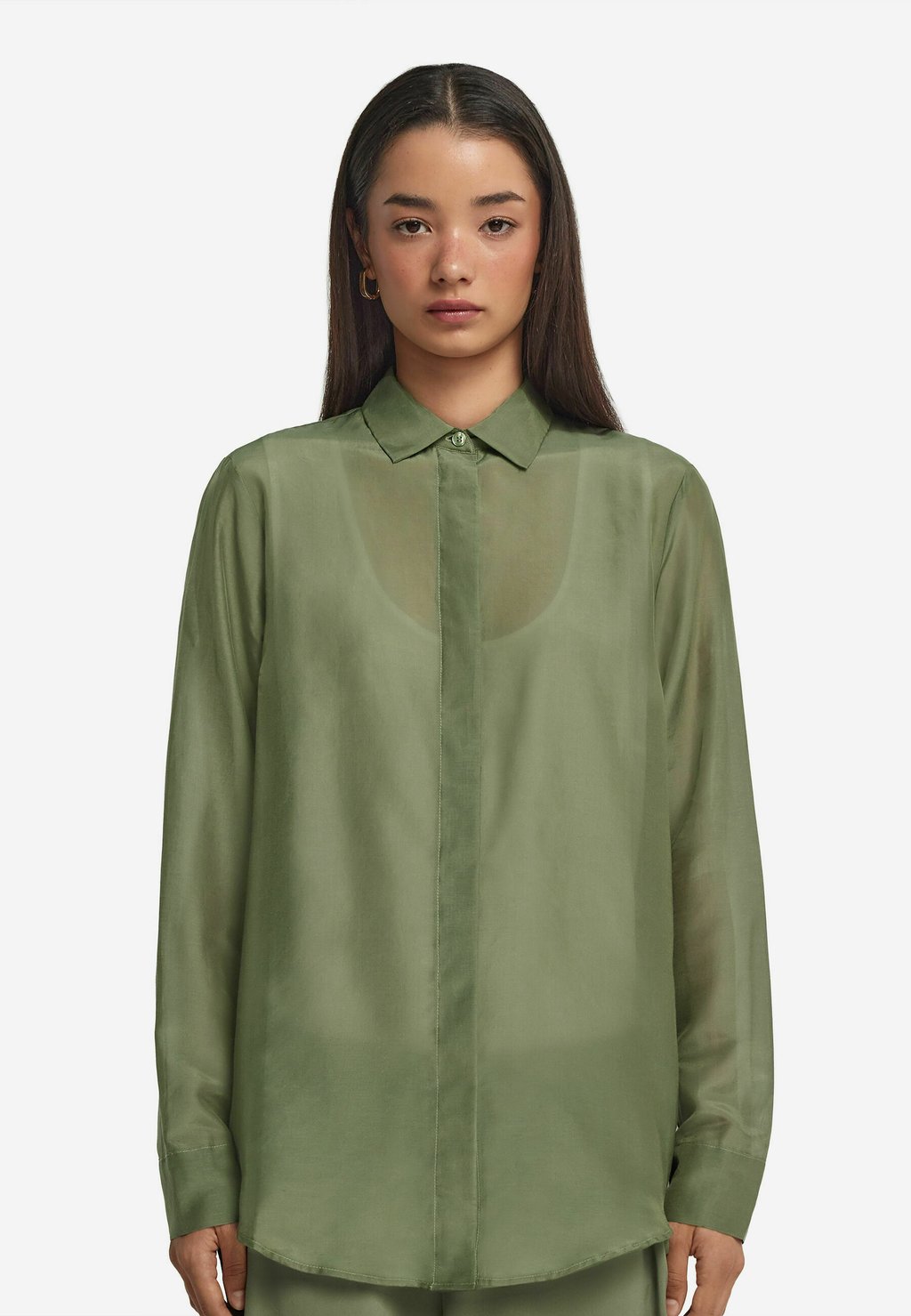 Блузка на пуговицах Falconeri, цвет Grün Fern
Блузка на пуговицах Falconeri, цвет Grün Fern