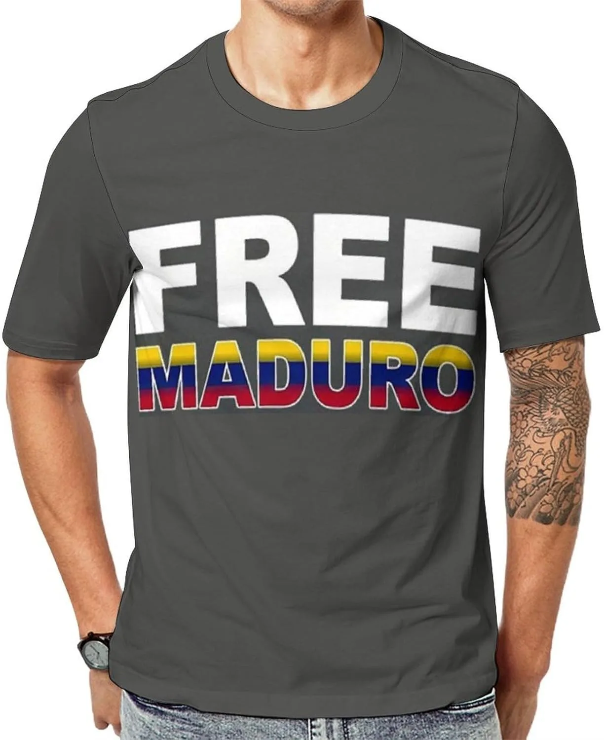 Футболка Nicolas Maduro мужская с коротким рукавом Wzsxbfsn
Футболка Nicolas Maduro мужская с коротким рукавом Wzsxbfsn