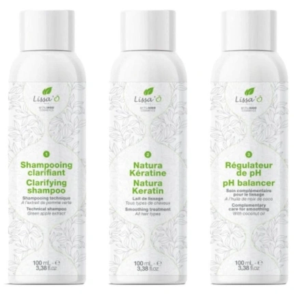 Набор для разглаживания волос Lissa'o Natura Keratin 100 мл LissaÔ
Набор для разглаживания волос Lissa'o Natura Keratin 100 мл LissaÔ