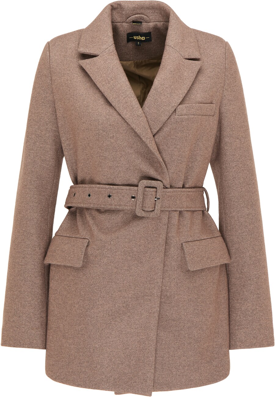 Пальто межсезонное usha BLACK LABEL, серо-коричневый
Пальто межсезонное usha BLACK LABEL, серо-коричневый