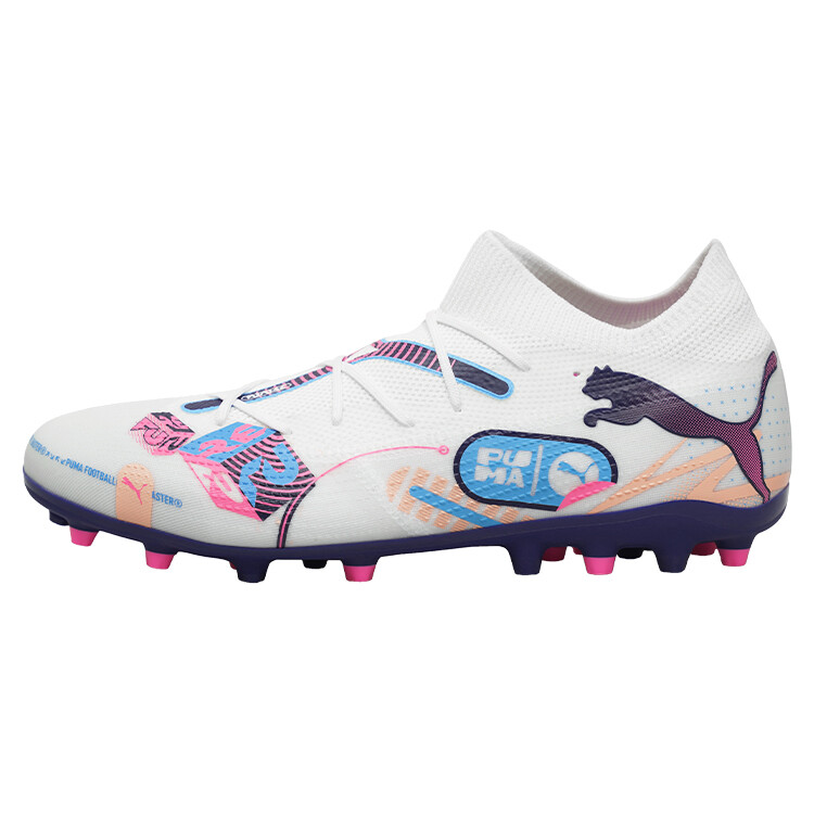 Футбольные бутсы FUTURE 7 мужские, среднего размера, белый Puma