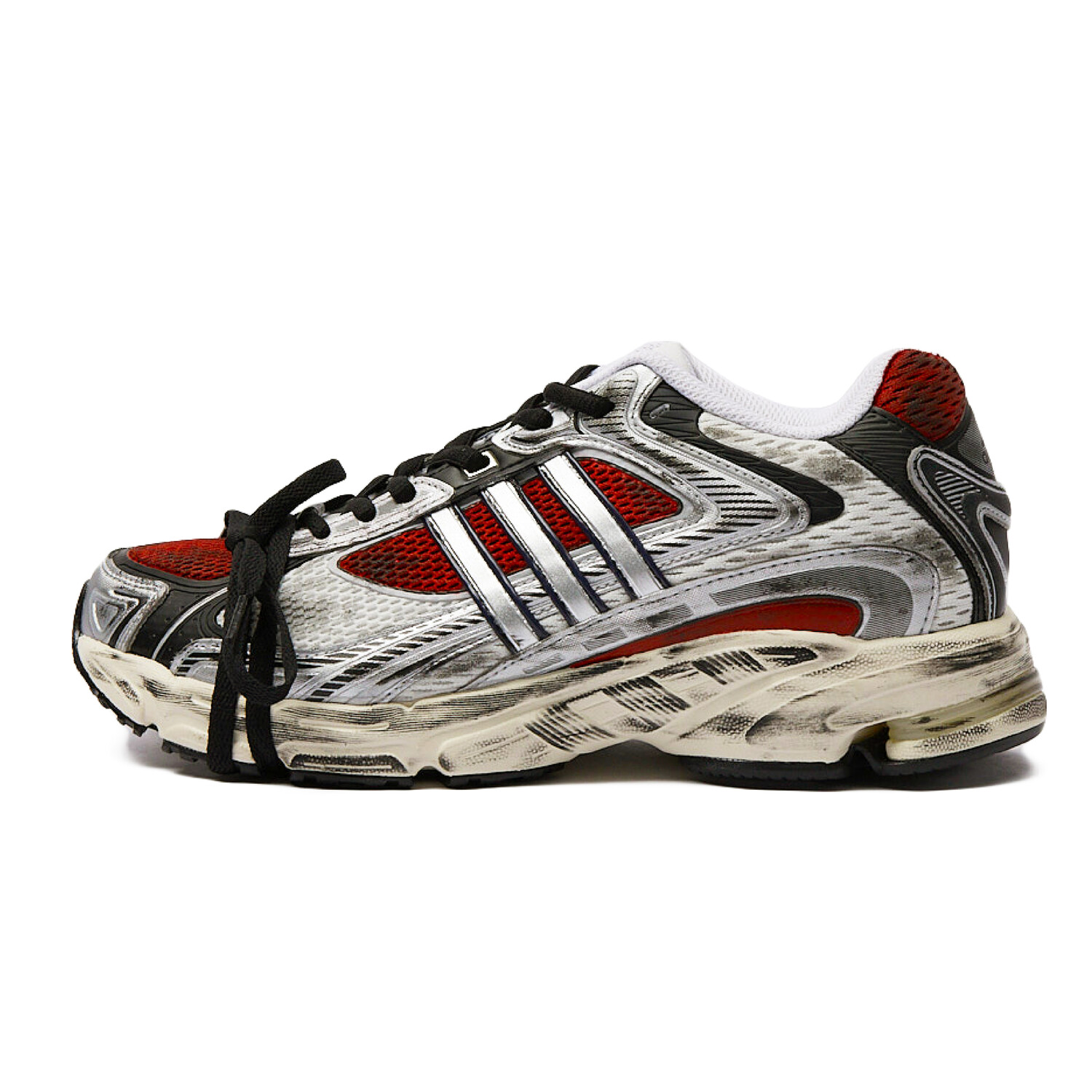 Кроссовки для бега Response унисекс с низким верхом, черные/красные/серебристые Adidas Originals
Кроссовки для бега Response унисекс с низким верхом, черные/красные/серебристые Adidas Originals