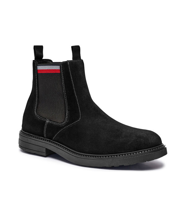 Кожаные ботинки «Челси» Tommy Hilfiger, черный
Кожаные ботинки «Челси» Tommy Hilfiger, черный