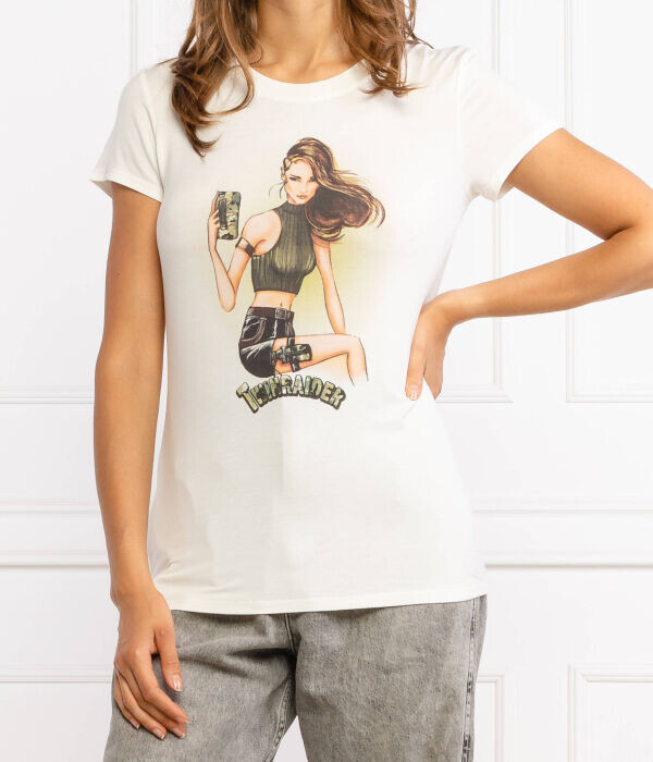 Футболка женская Twinset U&B из вискозы с принтом, белый
Футболка женская Twinset U&B из вискозы с принтом, белый