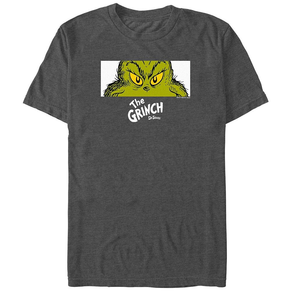 Футболка с рисунком Naughty Eyes Big & Tall Dr. Seuss Grinch Licensed Character, цвет Charcoal Heather
Футболка с рисунком Naughty Eyes Big & Tall Dr. Seuss Grinch Licensed Character, цвет Charcoal Heather