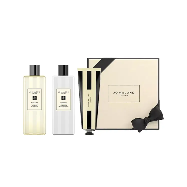 Набор шампуня и кондиционера unisex Jo Malone London, Three-Piece Set: Lime & Basil Shampoo 250ml+Hair Conditioner 250ml+UK Pear Hand Cream 30ml
Набор шампуня и кондиционера unisex Jo Malone London, Three-Piece Set: Lime & Basil Shampoo 250ml+Hair Conditioner 250ml+UK Pear Hand Cream 30ml