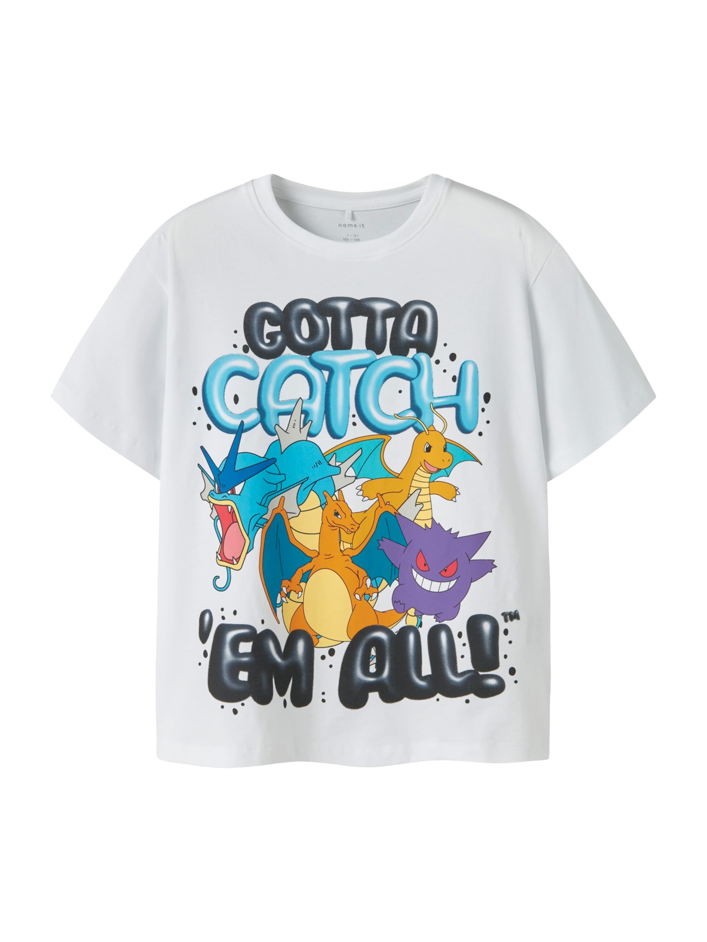 NAME IT Футболка 'NKMMajo Pokemon' в белом цвете
NAME IT Футболка 'NKMMajo Pokemon' в белом цвете