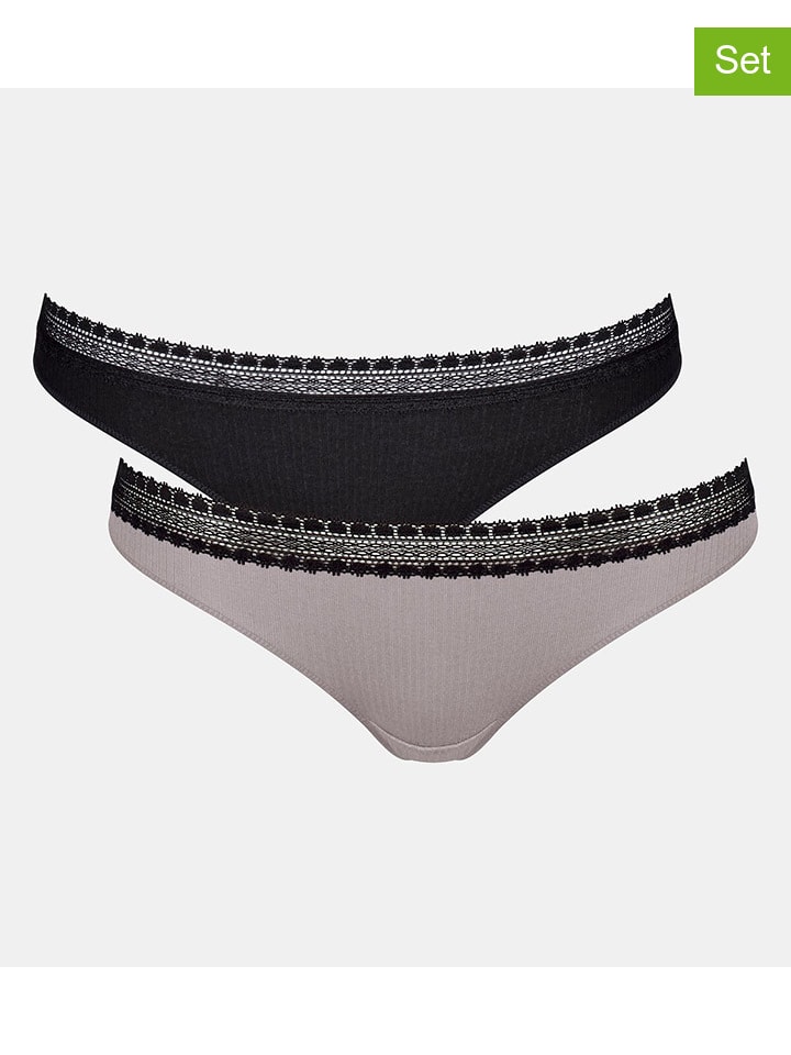 Стринги Sloggi, цвет grau/schwarz
Стринги Sloggi, цвет grau/schwarz