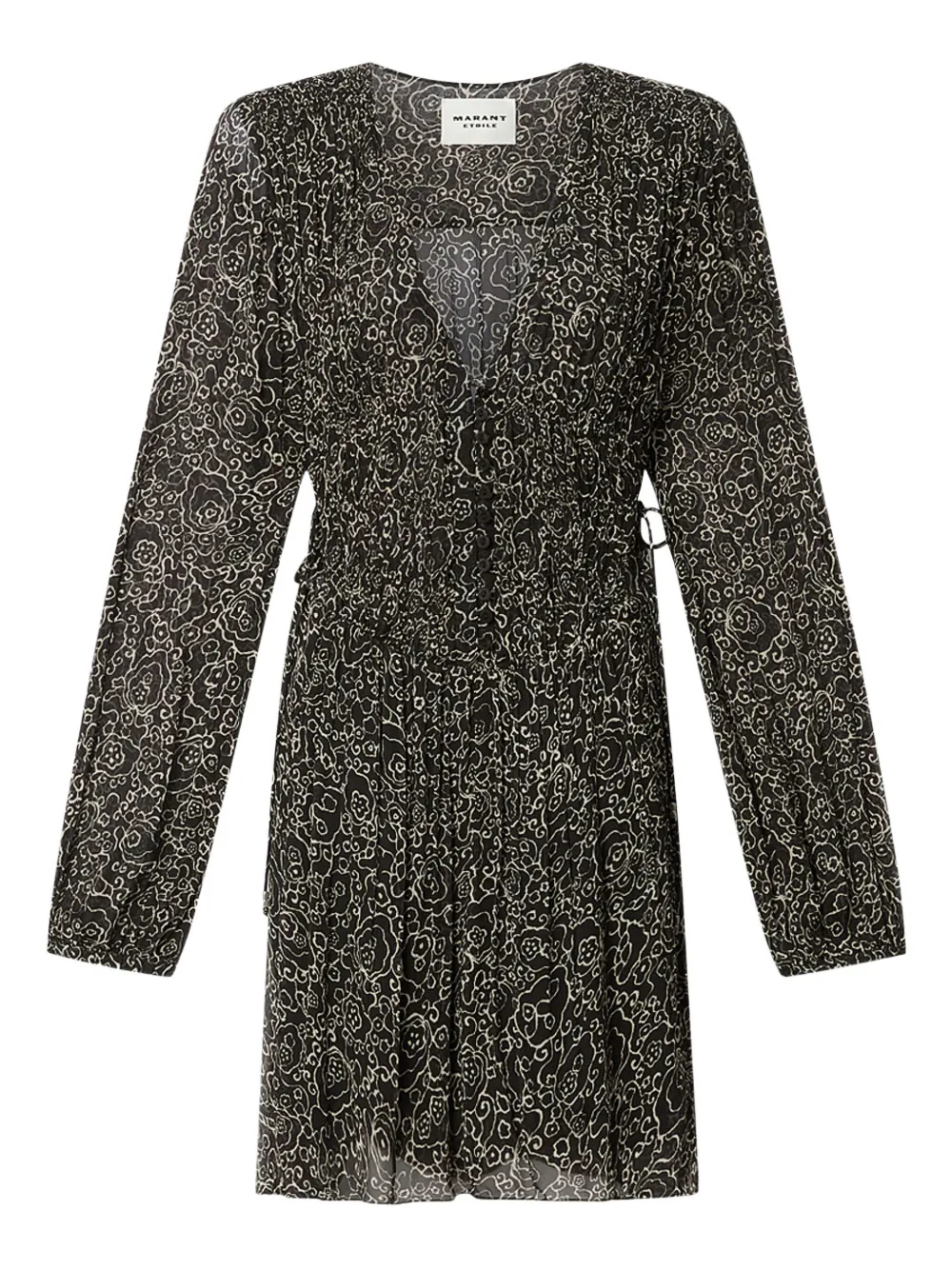 Платье мини Loriena с цветочным принтом Marant Étoile, черный
Платье мини Loriena с цветочным принтом Marant Étoile, черный