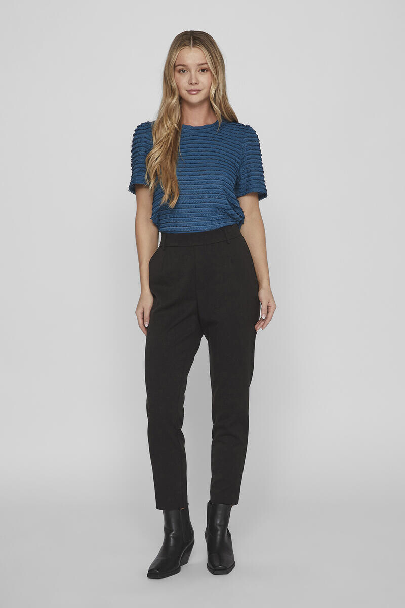 Брюки с эластичной талией Vila, черный
Брюки с эластичной талией Vila, черный