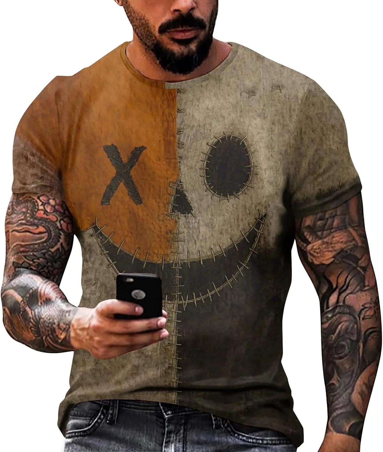 Мужская футболка с принтом FlekmanArt
Мужская футболка с принтом FlekmanArt