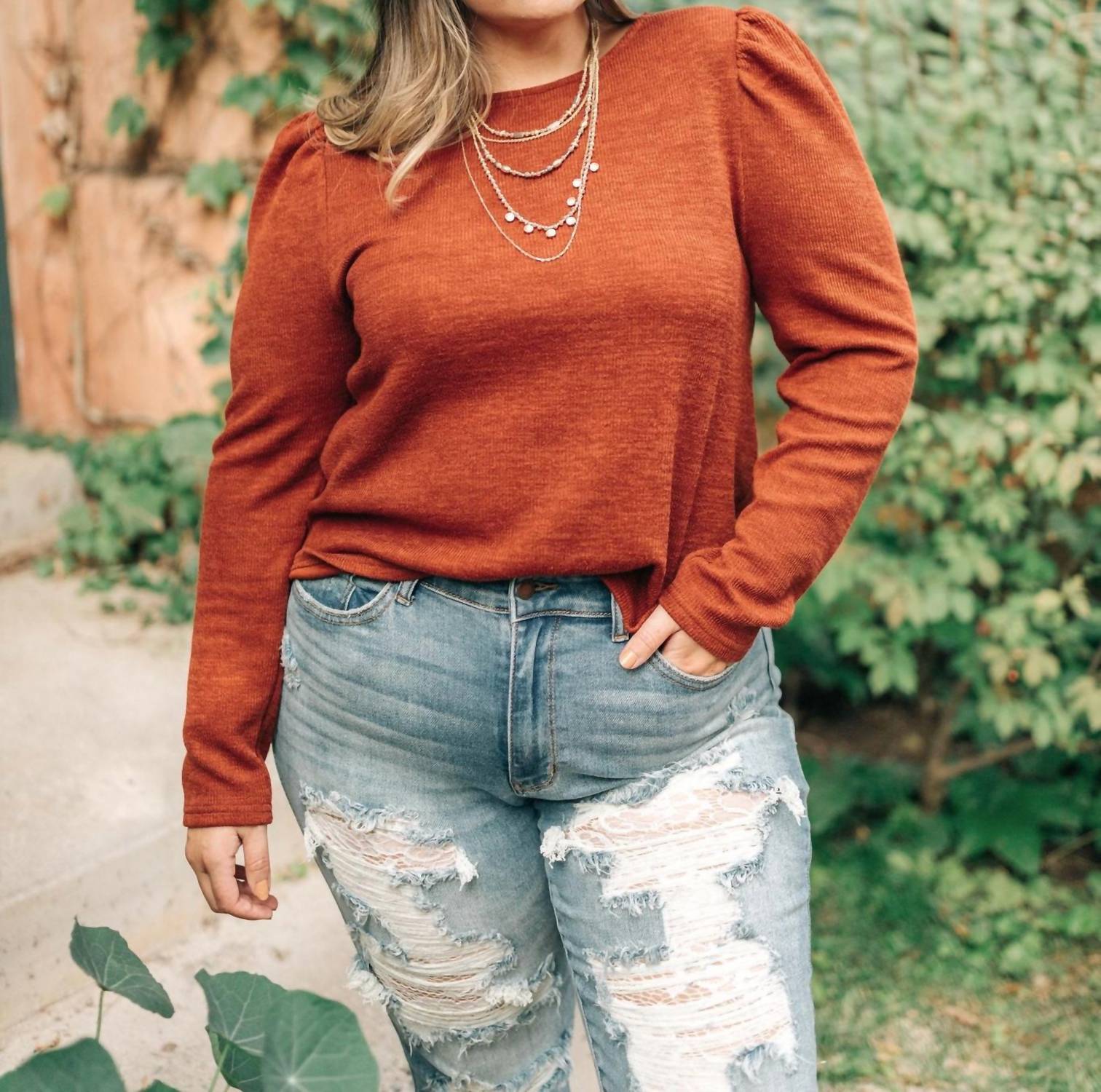 Очень красивый топ в тыквенно-пряном цвете VERY J, цвет pumpkin spice
Очень красивый топ в тыквенно-пряном цвете VERY J, цвет pumpkin spice