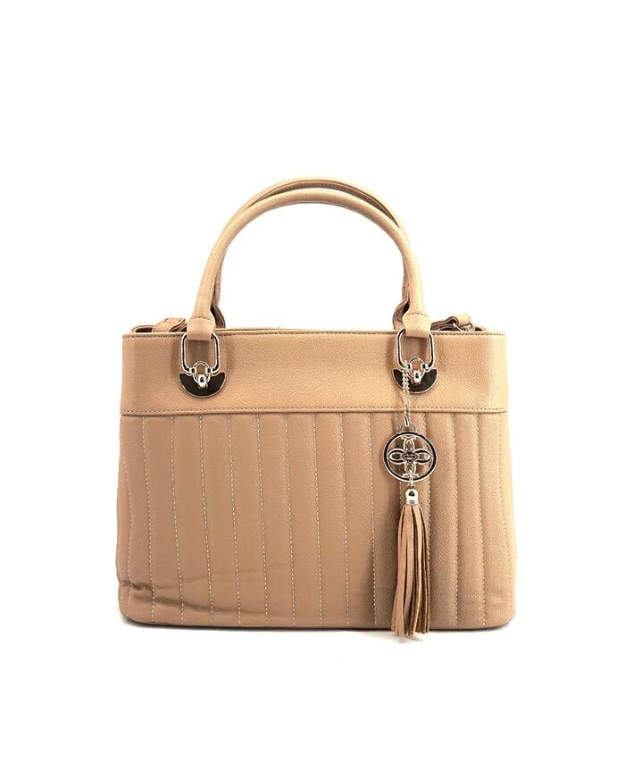 Сумка из стеганой кожи Grove LIKE DREAMS, коричневый/бежевый
Сумка из стеганой кожи Grove LIKE DREAMS, коричневый/бежевый