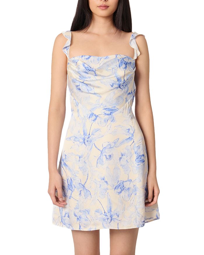 Короткое платье с принтом Maje, синий
Короткое платье с принтом Maje, синий