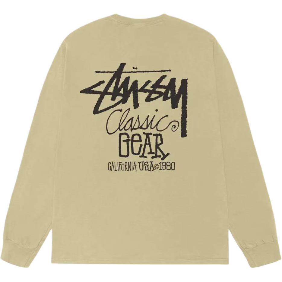 Классическая футболка с длинным рукавом Pigment Dyed Stussy, желтый
Классическая футболка с длинным рукавом Pigment Dyed Stussy, желтый