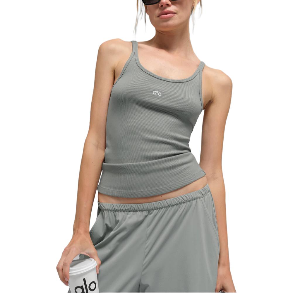 Женский топ Alo Yoga, серый/серый
Женский топ Alo Yoga, серый/серый
