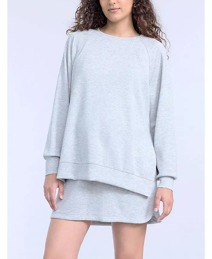 Топ с длинными рукавами и боковыми разрезами для беременных с реглан-кроем «Материнство» Motherhood Maternity, серый
Топ с длинными рукавами и боковыми разрезами для беременных с реглан-кроем «Материнство» Motherhood Maternity, серый