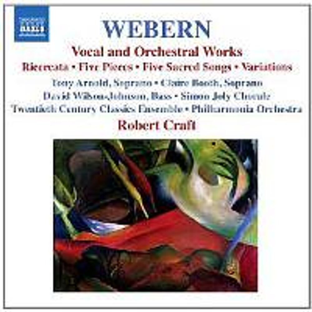 Диск CD Webern: Vocal & Orchestral Works - Anton Webern, Robert Craft, Philharmonia Orchestra, Twentieth Century Classics Ensemble
Диск CD Webern: Vocal & Orchestral Works - Anton Webern, Robert Craft, Philharmonia Orchestra, Twentieth Century Classics Ensemble